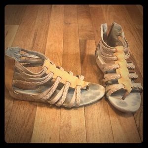 Nude Gladiator Sandals